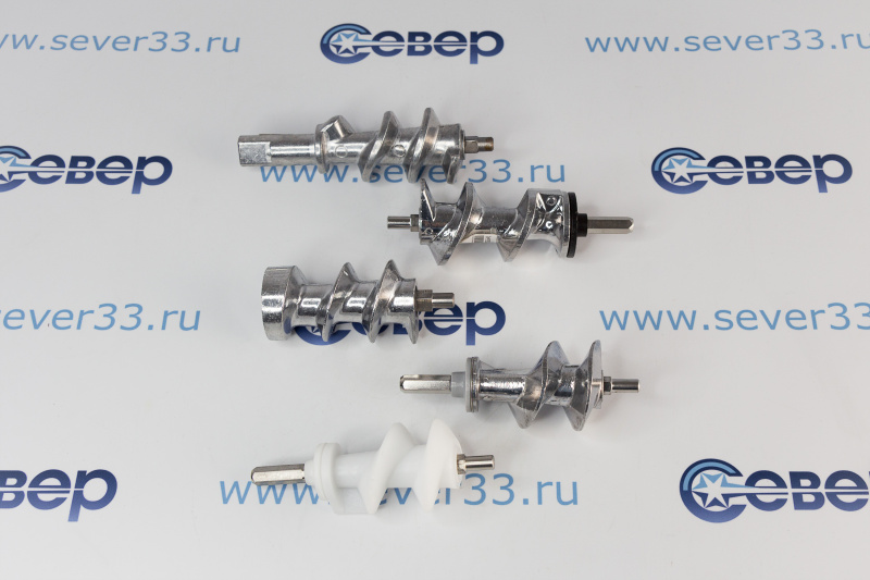 Шнек для мясорубки: виды и особенности