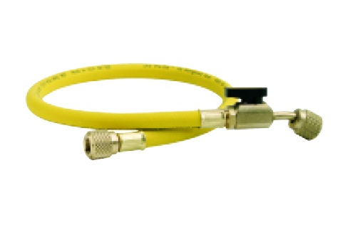 Шланг заправочный 1шт. с краном R22, 134а, 502, 404