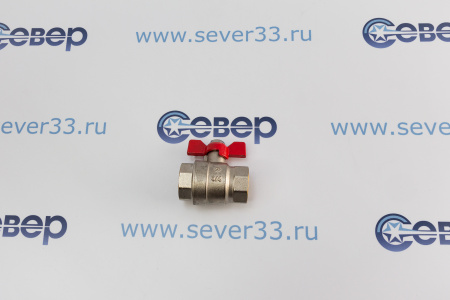 Шаровой кран IDC, ручка бабочка, ВН-ВН, никел., PN40 3/4" | Продажа, монтаж и обслуживание холодильного оборудования | Север33