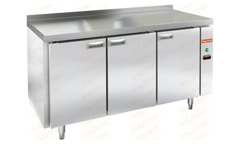 Холодильный стол HICOLD GN 111/BT W P, пластификат, без агрегата, 3 двери (-18...-10° | Продажа, монтаж и обслуживание холодильного оборудования | Север33