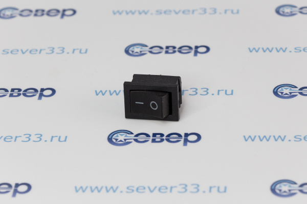 Переключатель KCD1-101-C3-B2P on-off Черный_1