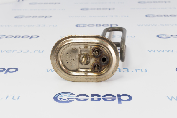 ТЭН 17609  1500 Вт. ов фланец  (нерж ) D74105мм М5_1