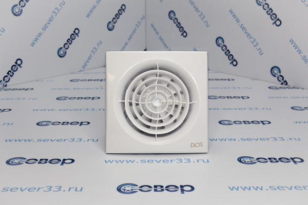 AURA 5C, Вентилятор осевой вытяжной с обратным клапаном D 125_1