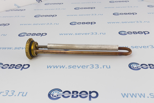 ТЭН для водонагревателя RDT 2,5 кВт с анодом и прокладкой  TW_1