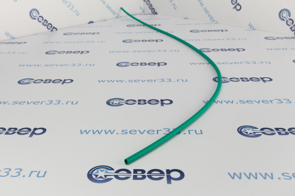 Термоусадка клеевая ⌀4,8мм зеленая_1