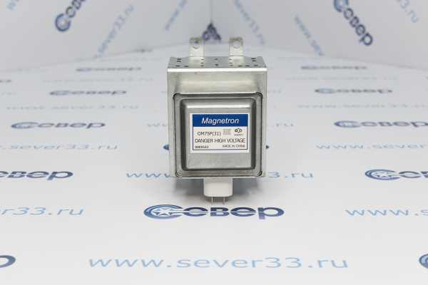 Магнетрон OM75Р (31) Samsung GE87LR-S (6пл., параллельно) 1000W (MCW352SA)_2