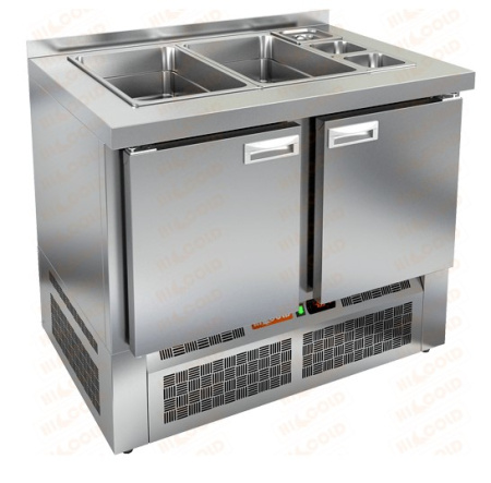 Стол для салатов (саладетта) HICOLD SLE3-11GN | Продажа, монтаж и обслуживание холодильного оборудования | Север33