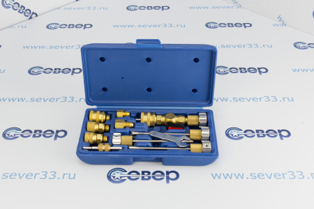Набор для замены золотников (синий) | Продажа, монтаж и обслуживание холодильного оборудования | Север33