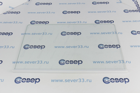 Полка стекло над фрукт. Индезит (49,5х32) (С00257748) с обр. | Продажа, монтаж и обслуживание холодильного оборудования | Север33