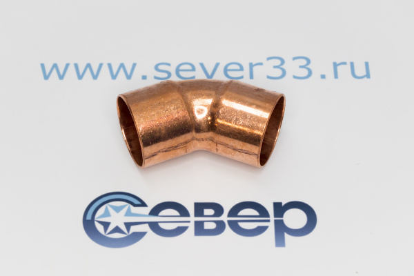 Угол медный 1 3_8 45 гр.