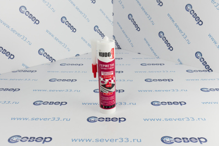 Герметик силиконовый нейтральный высокотемп. Kudo KSК-153, 280мл, красный | Продажа, монтаж и обслуживание холодильного оборудования | Север33