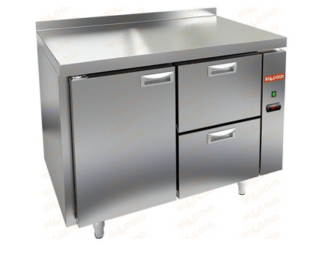 Холодильный стол HICOLD GN 12/BT P, без агрегата, 2 ящика, 1 дверь (-18...-10°) | Продажа, монтаж и обслуживание холодильного оборудования | Север33