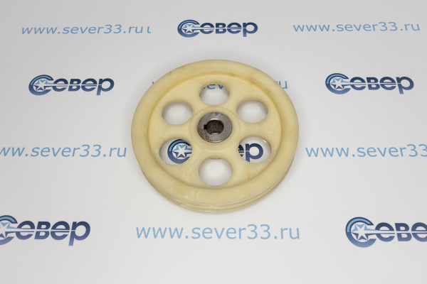 Шкив большой 43.000 для картофелечистка МОК (МОК-150, МОК-300, МОК-150М, МОК-300М)_2