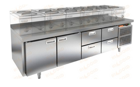 Стол морозильный под тепловое оборудование HICOLD GN 1122/BT LT (-18...-10 °С) | Продажа, монтаж и обслуживание холодильного оборудования | Север33