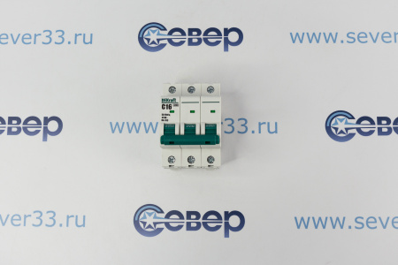 Выключатель автоматический Dekraft 3P C 16А ВА-103 6кА | Продажа, монтаж и обслуживание холодильного оборудования | Север33