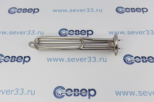 ТЭН RF 1500W, ИТА, нерж, Ø64, М4, клеммы под разъем, L240мм, 220V_3