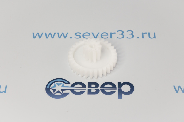 Шестерня мясорубки Polaris средняя PMG1835A 1030 прямых зубьев, D6423,H3013,d=8mm 42c_1