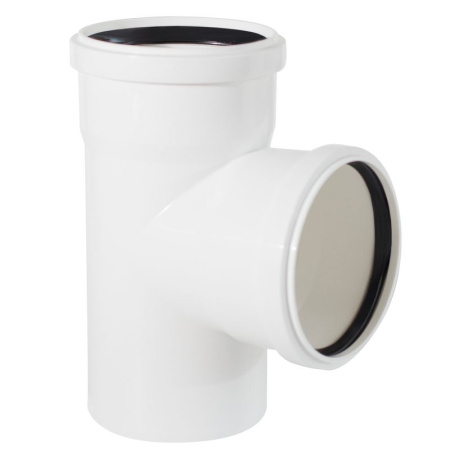 Тройник канализационный бесшумный (Тройник канализационный бесшумный 50х50x90)  | Продажа, монтаж и обслуживание холодильного оборудования | Север33