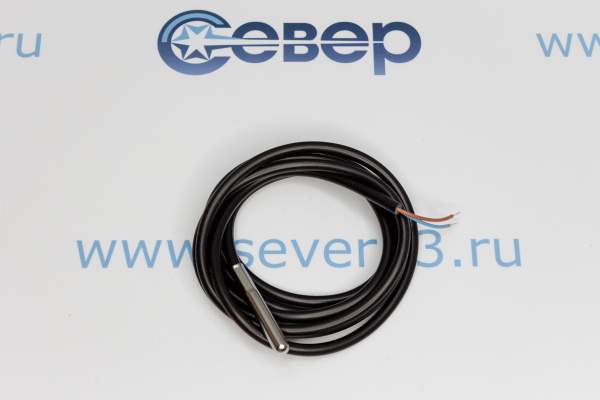 Датчик температуры PTC PVC 1.5 м, 990 Ом при 25 С, (-20_80 С)_1