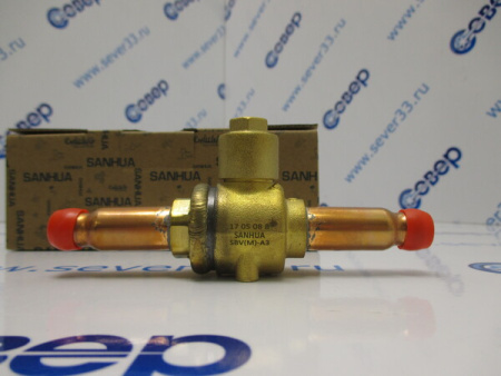 Шаровый вентиль SANHUA SBV10 3/8 | Продажа, монтаж и обслуживание холодильного оборудования | Север33