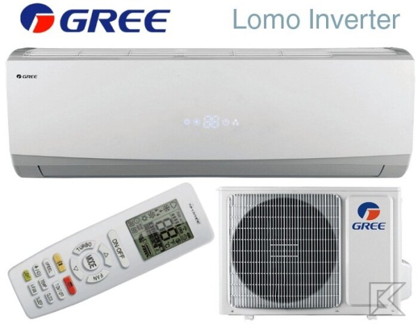 Сплит-система GREE LOMO INVERTER ARCTIC GWH09QB-K3DNAC2G