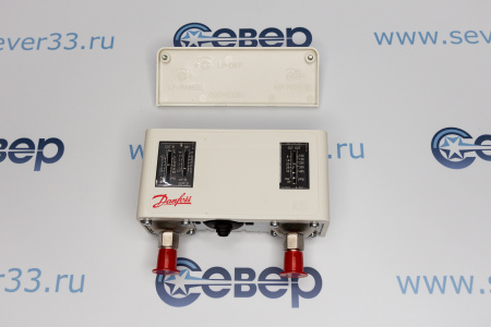 Реле давления Danfoss КР15 сдвоенное | Продажа, монтаж и обслуживание холодильного оборудования | Север33