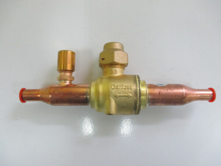 Шаровый вентиль Danfoss GBC 6s 1/4" со штуцером | Продажа, монтаж и обслуживание холодильного оборудования | Север33