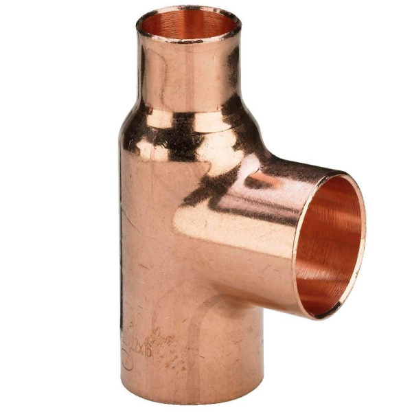 Тройник медный 7/8-7/8-3/4