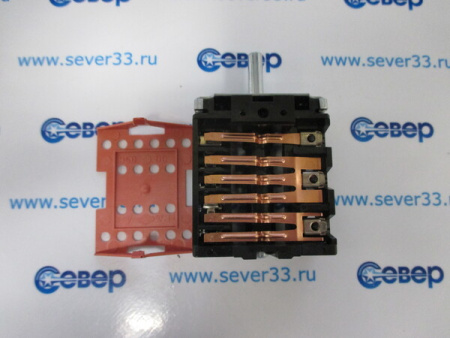 Переключатель плиты 46.27266.813 (481281718139) 7 поз. 250V 16A Indesit, EGO EP107 | Продажа, монтаж и обслуживание холодильного оборудования | Север33