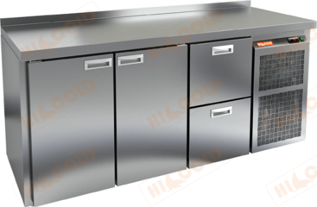 Холодильный стол HICOLD BN 112 BR2 BT, бок, 2 ящика, 2 двери (-18...-10°С) | Продажа, монтаж и обслуживание холодильного оборудования | Север33