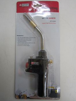 Горелка BTS-8089B(MAPP  газ без шланга с пьезоподжигом) Тайвань