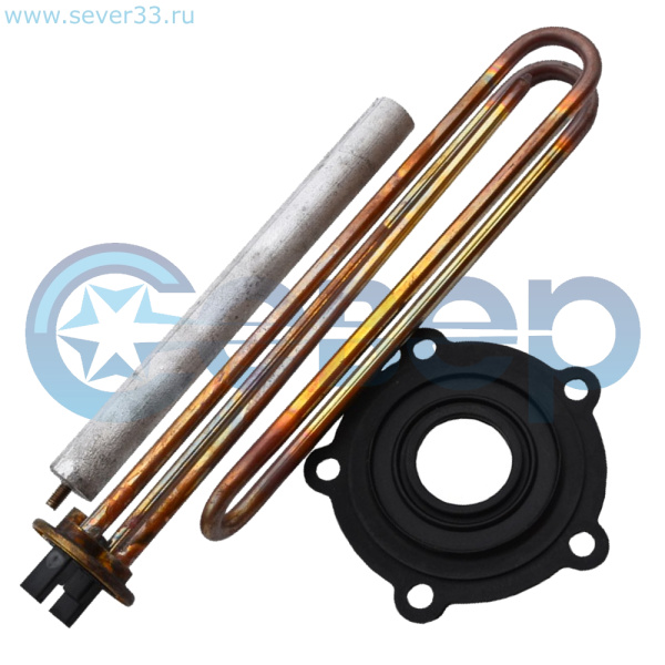 kupit-vo-vladiire-Ten-Ariston-mednyy-Tip-RCF-s-zagibom-flanets-48mm-2.5kwatt-220v--sever33-Universal-КОМПЛЕКТ