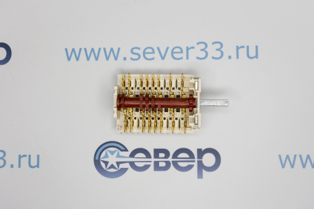 Переключатель духовки Dreefs 11HE242, 10-поз., шток-29mm, зам. Hansa-8061791,8050826 COK301AA CU6648 | Продажа, монтаж и обслуживание холодильного оборудования | Север33