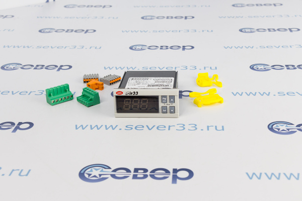 Контроллер IR33 UNIV 2 UNIVERSAL INPUTS, 4DO, BUZ, IR, 1 115-230VAC_1