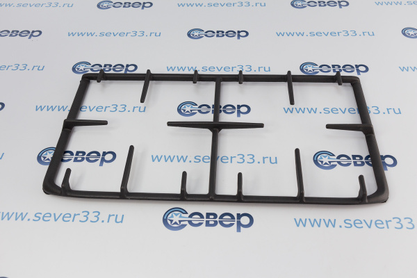 Решетка стола GEFEST мод. 3200, 5100, 5102, 5300, чугунная, на 2 конфорки (440230 мм)_1