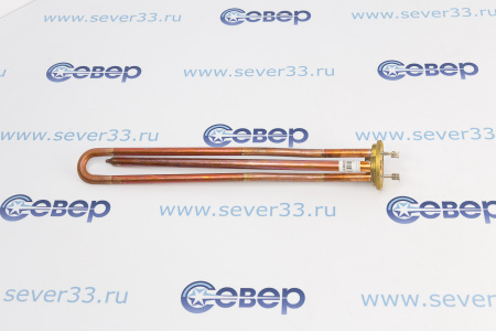 ТЭН RCF 1500W, ИТА,медь, Ø48, М5, клеммы под разъем, L295мм,G10 | Продажа, монтаж и обслуживание холодильного оборудования | Север33