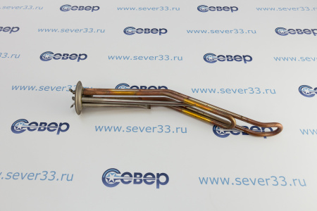 ТЭН RF 2000W, TW, медь, Ø64, М6, клеммы под винт, L305мм, горизонтальный | Продажа, монтаж и обслуживание холодильного оборудования | Север33