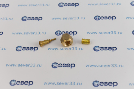 Штуцер прямой COLD-FLEX прямой DN2 1/4 CF-101 | Продажа, монтаж и обслуживание холодильного оборудования | Север33