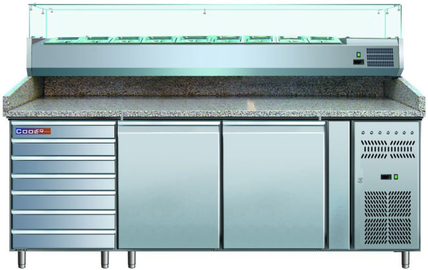 Стол для пиццы COOLEQ PZ2610TN-VRX380