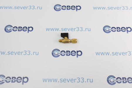 Вентиль запорный шаровый Value CV07 Male:1/4"SAE Female:1/4"SAE | Продажа, монтаж и обслуживание холодильного оборудования | Север33