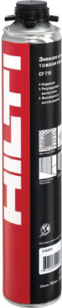 Пена монтажная всесезонная "Hilti" CF 710 750 мл выход 50 л. | Продажа, монтаж и обслуживание холодильного оборудования | Север33