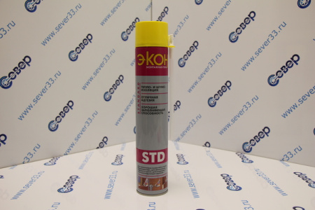 ПЕНА МОНТАЖНАЯ "ЭКОН" 650 МЛ (1/16)  ХЕНКЕЛЬ | Продажа, монтаж и обслуживание холодильного оборудования | Север33