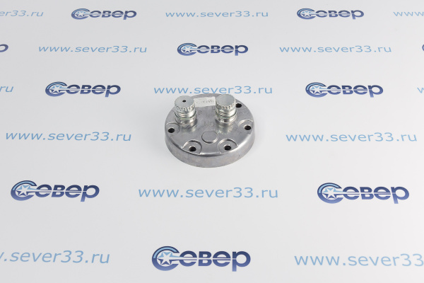 Крышка компрессора на Sanden 7H RC-U08085, выходы - горизонтальные, O-Ring, 1-14UNS, 1-14UNS_1