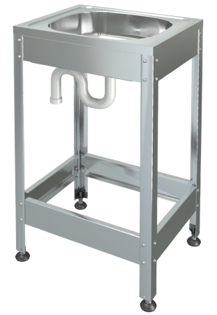 Ванна-рукомойник ВР-500 (нержавейка) (500х400х880мм) | Продажа, монтаж и обслуживание холодильного оборудования | Север33