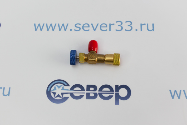 Вентиль для фреонового баллона HS-1222 14SAE-14SAE_1