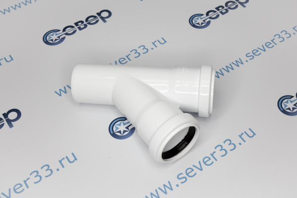 Тройник малошумной канализации ELITE 5050х45_2ed