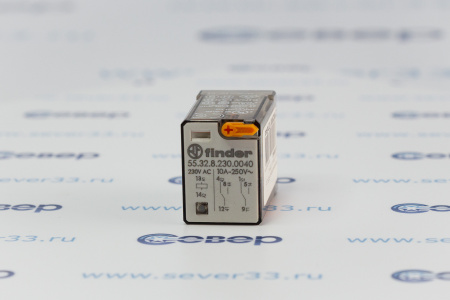 Реле миниатюрное PCB 2 гр конт 10А кат. 220В АС | Продажа, монтаж и обслуживание холодильного оборудования | Север33