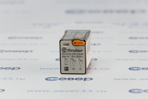 Реле миниатюрное PCB 2 гр конт 10А кат. 220В АС_1