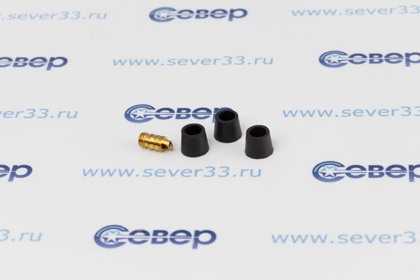 Ремкомплект для шлангов (латунный депрессор + три уплотнителя)_1