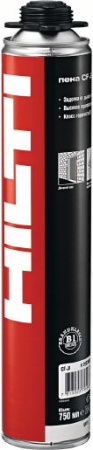 Пена монтажная огнеупорная "Hilti" CF-JI 750 мл. выход 50л. | Продажа, монтаж и обслуживание холодильного оборудования | Север33